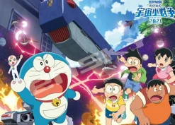 Ensky 300-L566 Jigsaw Puzzle Doraemon: Nobita's Little Star Wars 2021 Did The Rebels Come? (300 L-Pieces) New