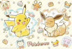 Ensky 108-L756 Jigsaw Puzzle Pokemon Crayon Art (108 L-Pieces) Discount