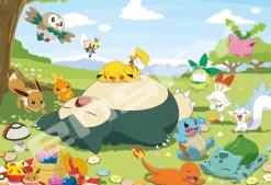 Ensky 108-L762 Jigsaw Puzzle Pokemon Relax Time Outside (108 L-Pieces) Fashion