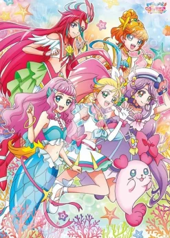 Ensky 300-L565 Jigsaw Puzzle Tropical-Rouge Pretty Cure To The World Of The Sea (300 L-Pieces) Discount