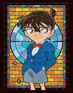 Ensky Ma-C03 Jigsaw Puzzle Case Closed Detective Canon Conan Edogawa (Stained Art) (150 S-Pieces) Clearance
