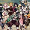 Ensky 1000T-304 Jigsaw Puzzle Demon Slayer: Kimetsu No Yaiba Character Collected Together (1000 Pieces) Shop