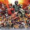 Ensky 1000T-180 Jigsaw Puzzle Kamen Rider Sugahara Yoshihito Works Character Gathering (1000 Pieces) Best Sale