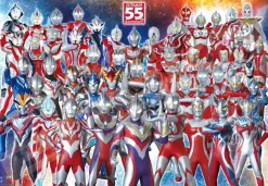 Ensky 500T-L32 Jigsaw Puzzle Ultraman 55Th Anniversary (500 L-Pieces) Hot