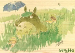 Ensky Wooden Jigsaw Puzzle 208-W201 Studio Ghibli My Neighbor Totoro Let's Walk The Field (208 Pieces) Best Sale