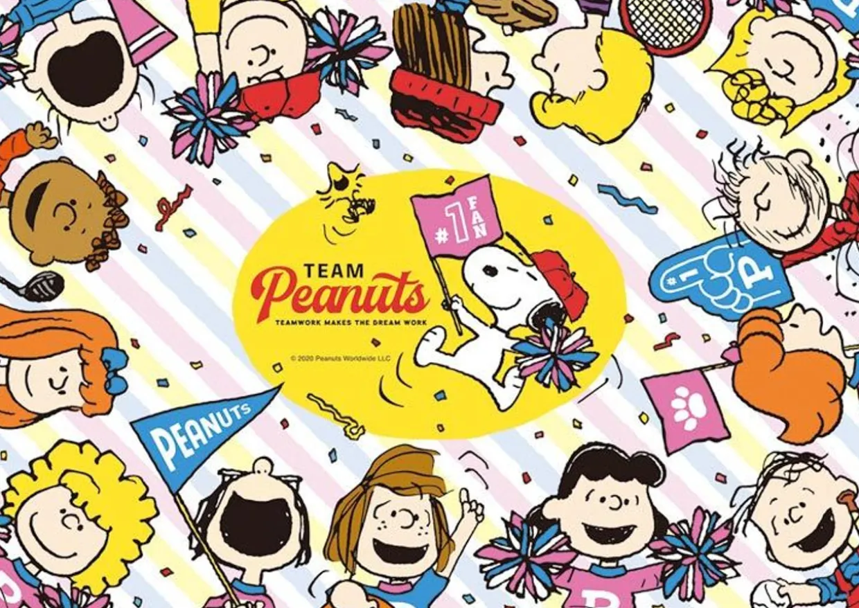 Epoch 03-064 Jigsaw Puzzle Peanuts Snoopy Team Peanuts (108 Pieces) Best Sale