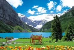 Epoch 79-369 Jigsaw Puzzle Shining Lake Louise Canada (450 S-Pieces) Discount