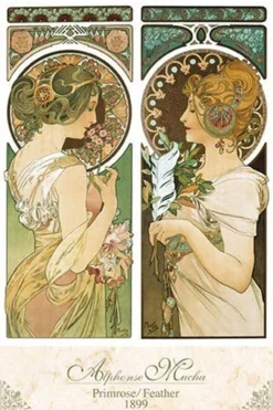 Epoch Jigsaw Puzzle 23-511 Alphonse Mucha Promise / Feather (2016 S-Pieces) Flash Sale