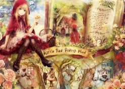 Epoch Jigsaw Puzzle 55-101 Art Onineko Little Red Riding Hood (216 S-Pieces) Clearance