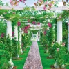 Epoch Jigsaw Puzzle 25-185 Beautiful English Rose Garden (300 Pieces) Clearance
