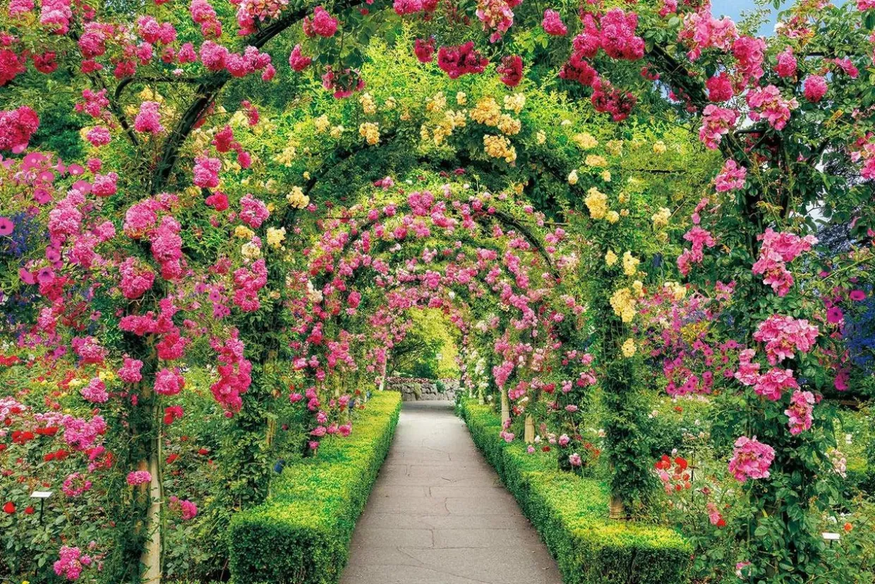 Epoch Jigsaw Puzzle 23-601 Butchart Gardens Flower Tunnel (2016 S-Pieces) Discount