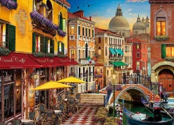 Epoch Jigsaw Puzzle 54-211 Canal Cafe Venice David Mclean (2000 S-Pieces) Best