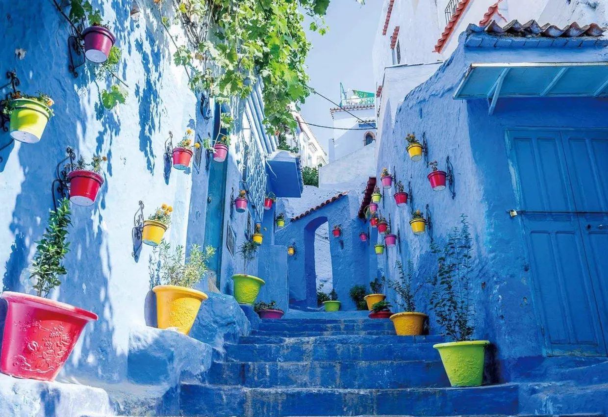 Epoch Jigsaw Puzzle 25-166 Chefchaouen Morocco (300 Pieces) Store