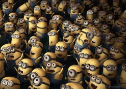 Epoch Jigsaw Puzzle 03-041 Despicable Me Minions Audience (108 Pieces) Hot