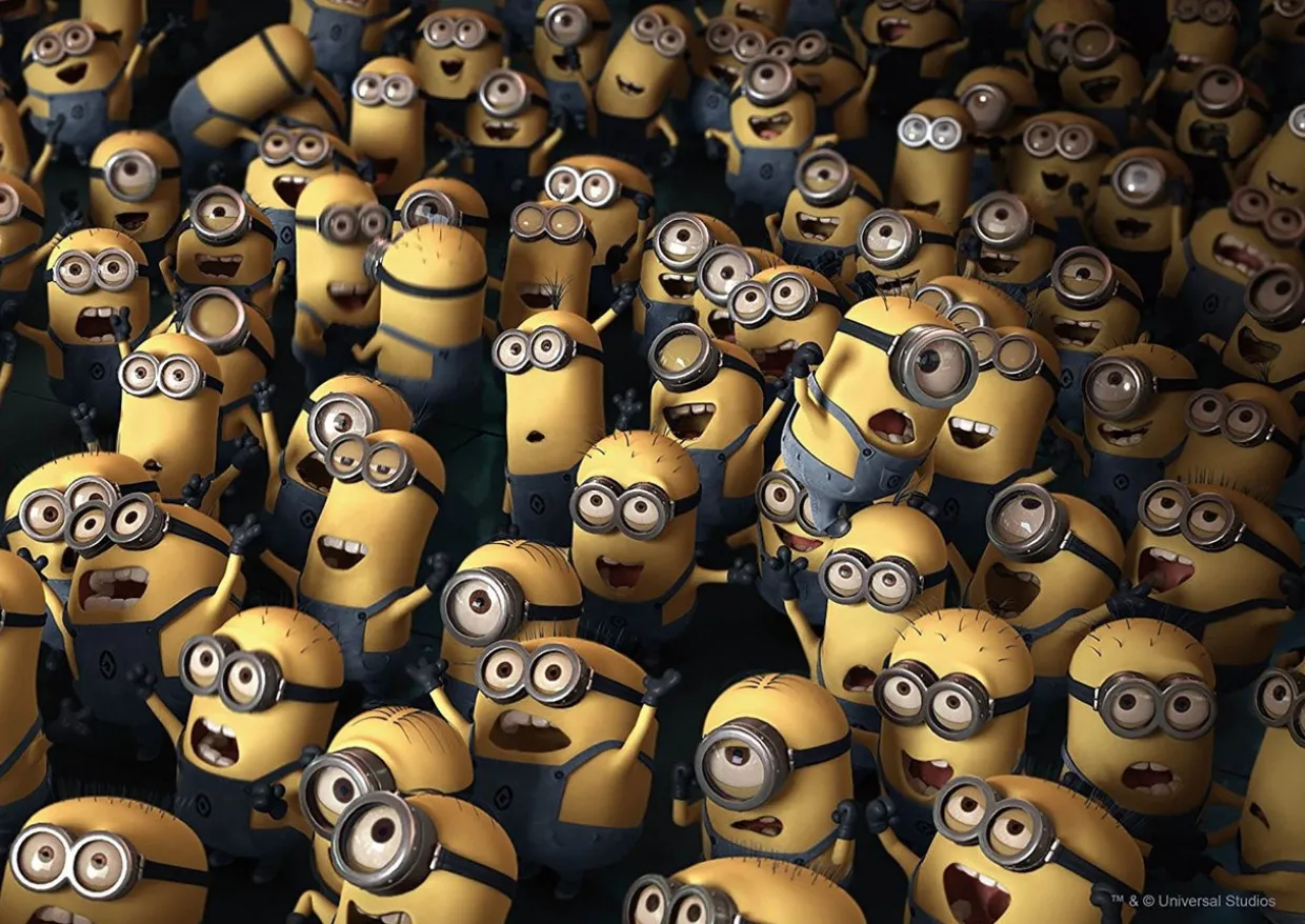Epoch Jigsaw Puzzle 03-041 Despicable Me Minions Audience (108 Pieces) Hot