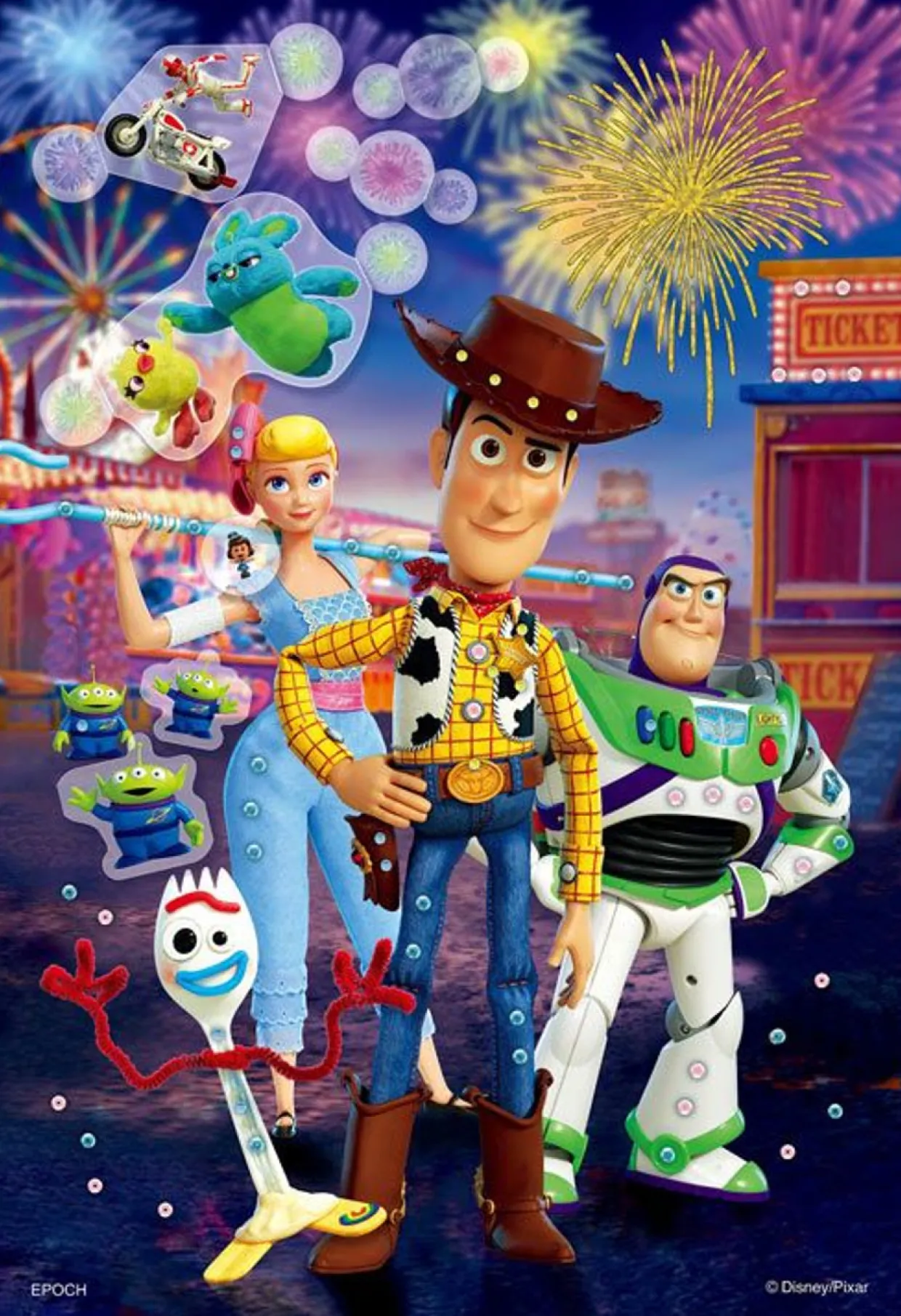 Epoch Jigsaw Puzzle 73-306 Disney Toy Story 4 -True Story- (Decoration Puzzle) (300 Pieces) Discount