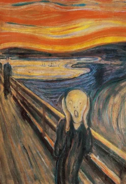 Epoch Jigsaw Puzzle 25-169 Edvard Munch The Scream (300 Pieces) Best Sale