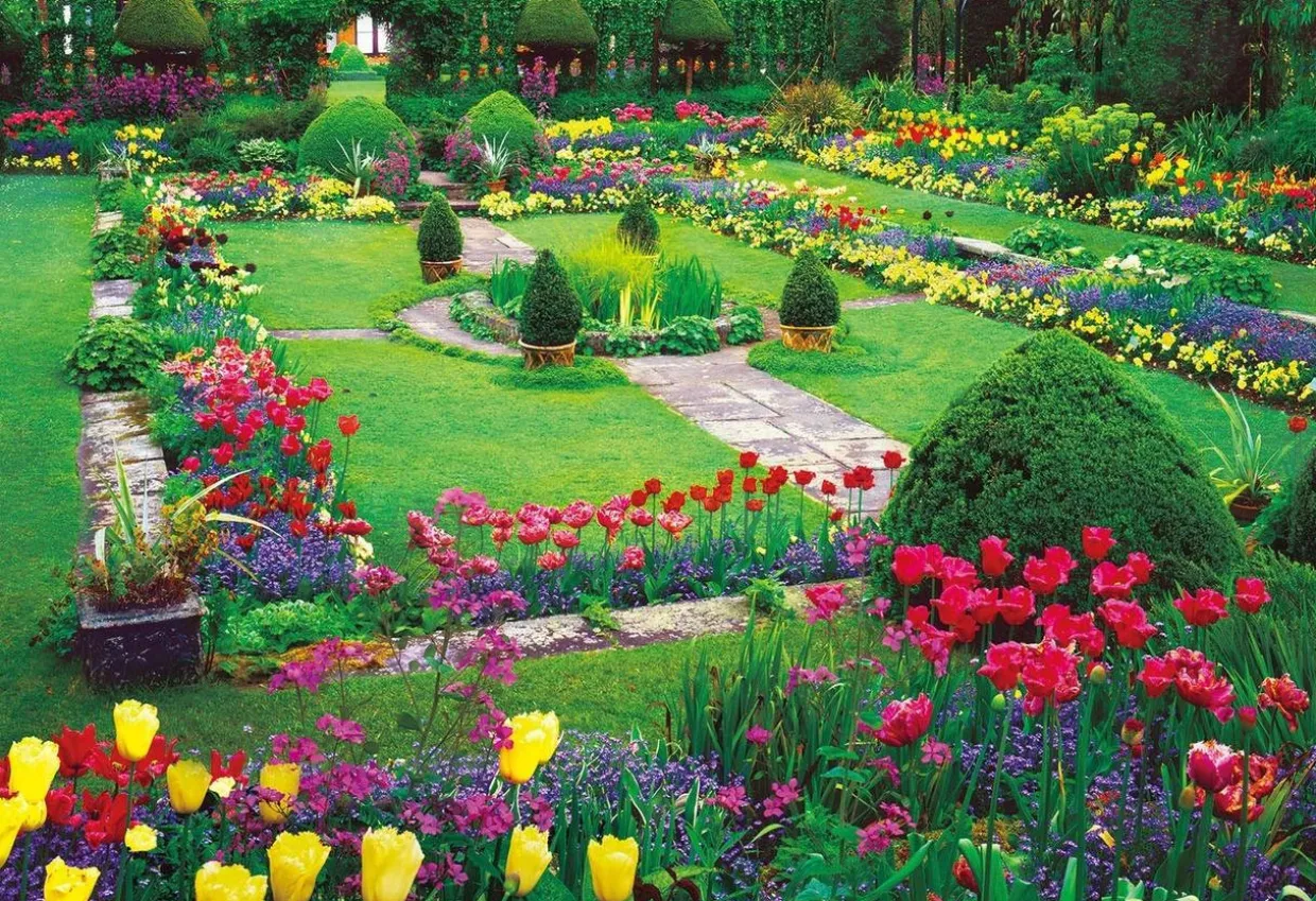 Epoch Jigsaw Puzzle 25-175 Enchanting Chenies Manor Garden (300 Pieces) Discount