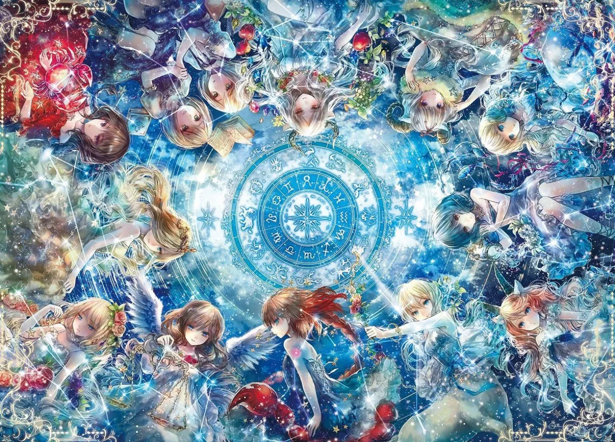 Epoch Jigsaw Puzzle 54-501 Fantastic Art Onineko 12 Ecliptical Constellations (2000 S-Pieces) Best