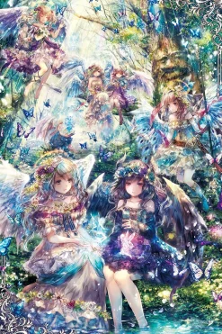 Epoch Jigsaw Puzzle 12-044 Fantasy Art Angel Story (1000 Pieces) Best