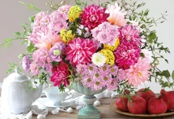 Epoch Jigsaw Puzzle 31-022 Fortune Pink Flowers (1053 S-Pieces) Cheap
