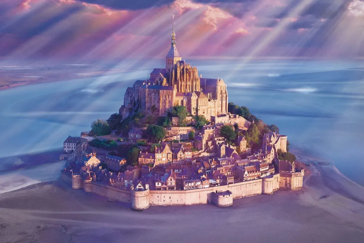Epoch Jigsaw Puzzle 10-808 France Mont Saint-Michel (1000 Pieces) Shop