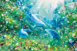 Epoch Jigsaw Puzzle 23-718 Glow In The Dark Lassen Blooming Ocean (2016 S-Pieces) Online