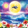 Epoch Jigsaw Puzzle 07-722 Glow In The Dark Lassen Fantastic Beach (500 Pieces) Clearance