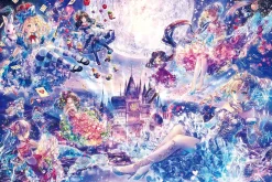 Epoch Jigsaw Puzzle 12-047 Glow In The Dark Kayo Horaguchi Princess Story (1000 Pieces) New