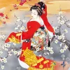 Epoch Jigsaw Puzzle 26-330 Haruyo Japanese Art Kotobuki Kimono (300 Pieces) Outlet
