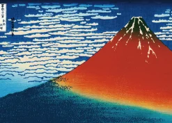 Epoch Jigsaw Puzzle 54-022 Hokusai Gaifu Kaisei Red Fuji (2000 S-Pieces) Clearance