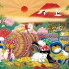 Epoch Jigsaw Puzzle 15-084 Japanese Fortune Drawing (1500 S-Pieces) Flash Sale