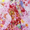 Epoch Jigsaw Puzzle 23-324 Japanese Art Kimono (2016 S-Pieces) Clearance