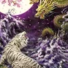 Epoch Jigsaw Puzzle 23-087 Japanese Illustration Tiger And Dragon (2016 S-Pieces) Shop