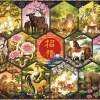 Epoch Jigsaw Puzzle 06-110 Japanese Art Twelve Horary Signs (500 Pieces) Fashion