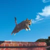 Epoch Jigsaw Puzzle 03-025 Jumping Cat (108 Pieces) Best Sale