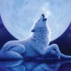 Epoch Jigsaw Puzzle 54-710 Kentaro Nishino Night Of Silence Wolf (2000 S-Pieces) Hot
