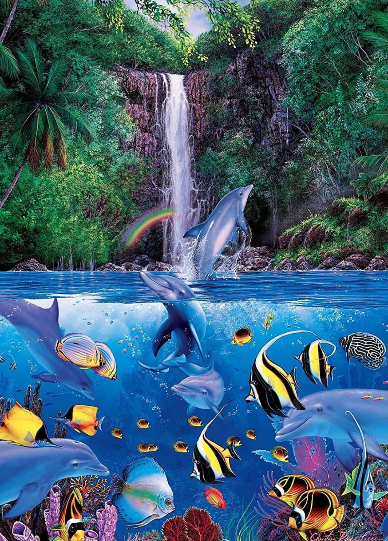 Epoch Jigsaw Puzzle 29-703 Lassen Eternal Rainbow Sea Iv (1000 S-Pieces) Outlet