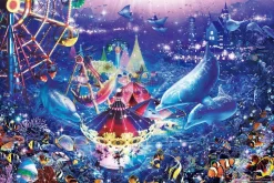 Epoch Jigsaw Puzzle 23-715 Lassen Dolphins In Wonderland (2016 S-Pieces) Hot