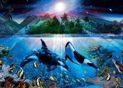 Epoch Jigsaw Puzzle 21-303 Lassen Harmonious Orca Ii (3000 S-Pieces) New