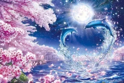 Epoch Jigsaw Puzzle 23-712 Lassen Sakura Cherry Blossom Fantasy (2016 S-Pieces) Discount