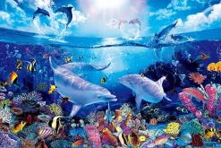 Epoch Jigsaw Puzzle 23-711 Lassen Day Of The Dolphins (2016 S-Pieces) Best Sale