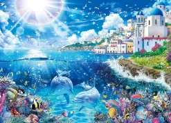 Epoch Jigsaw Puzzle 07-718 Lassen Mykonos World Travel (500 Pieces) Best Sale