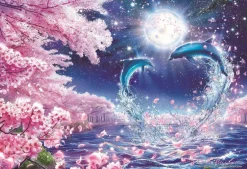 Epoch Jigsaw Puzzle 28-321 Lassen Sakura Fantasy (300 Pieces) Discount