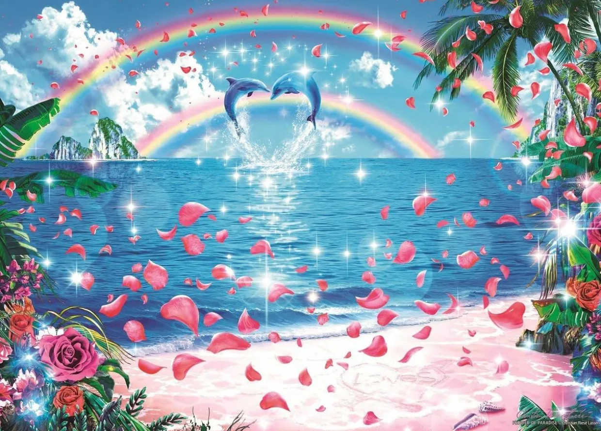Epoch Jigsaw Puzzle 07-716 Lassen Flower Of Paradise (500 Pieces) Outlet