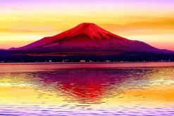 Epoch Jigsaw Puzzle 10-814 Mountain Fuji In Evening Sunlight Japan (1000 Pieces) Fashion