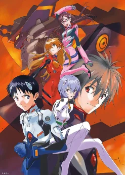 Epoch Jigsaw Puzzle 06-073 Neon Genesis Evangelion Five Qualified People (500 Pcs) Sale