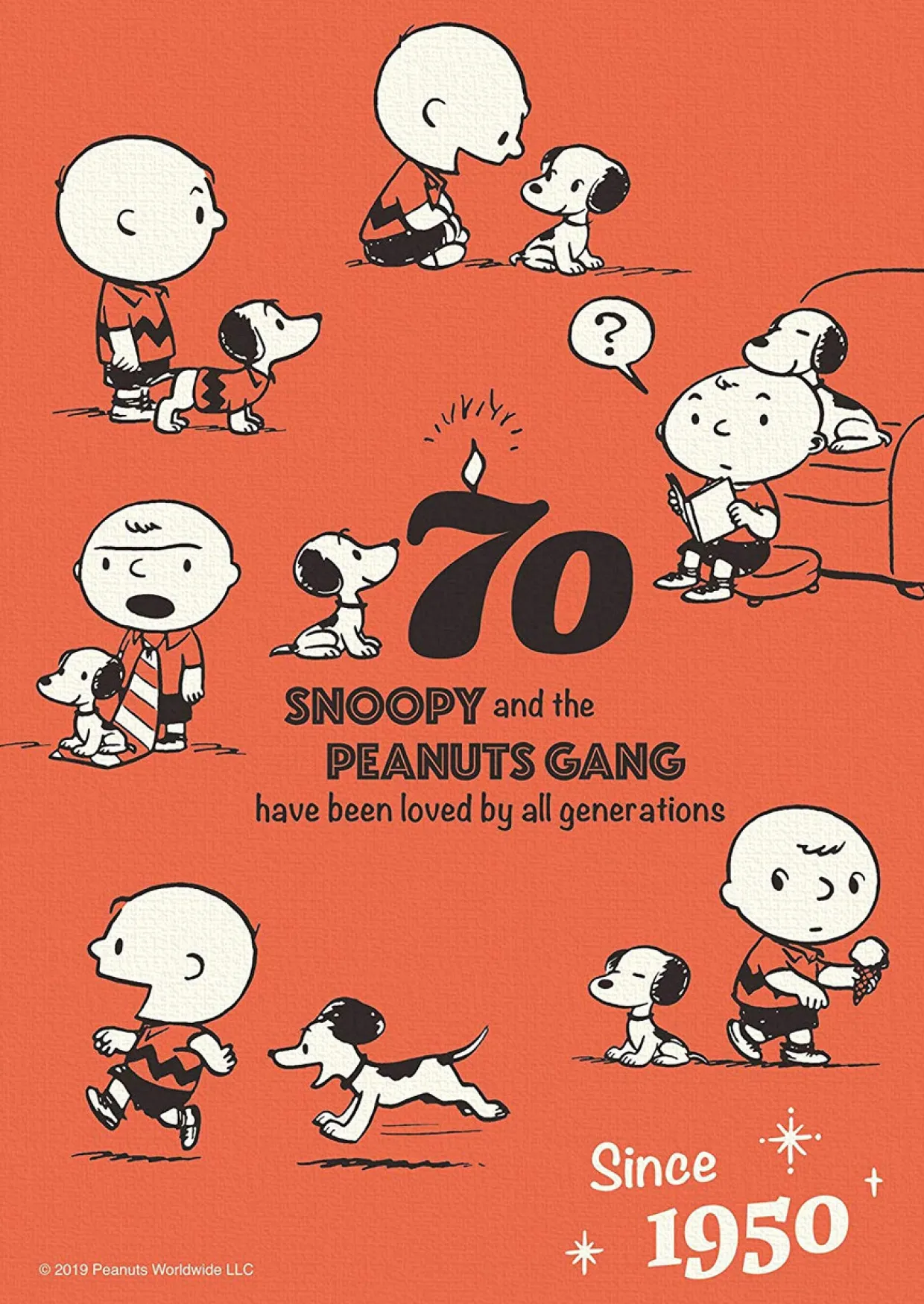 Epoch Jigsaw Puzzle 02-501 Peanuts Snoopy Vintage (108 Pieces) Clearance