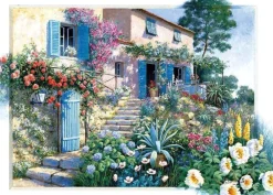 Epoch Jigsaw Puzzle 54-203 Peter Motz Steps With Flowers (2000 S-Pieces) Outlet