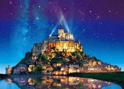 Epoch Jigsaw Puzzle 05-090 Starry Sky Of Mont Saint-Michel (500 Pieces) Fashion